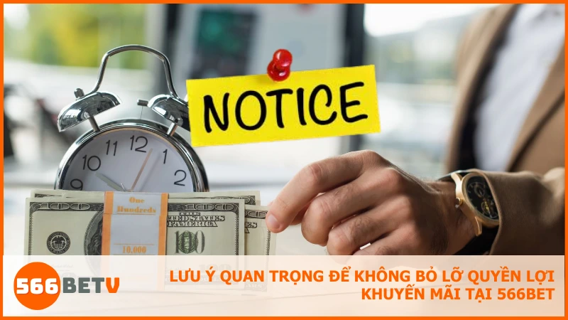 Ghi nhớ điều kiện cần thiết để đảm bảo nhận và rút thưởng thành công